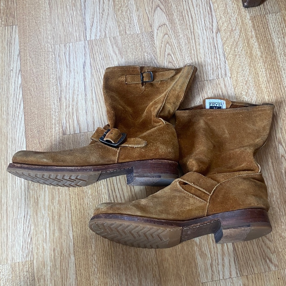 Frye Veronica Short Slouchy Suede Boot Size 9
